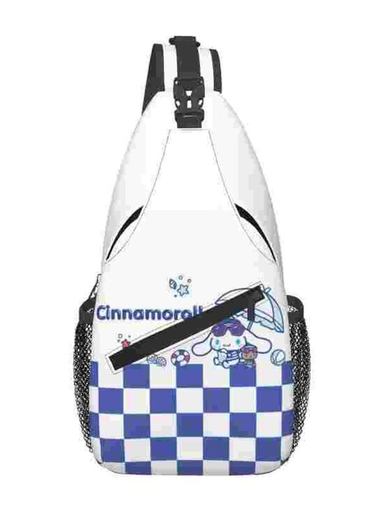 Sling Backpack Women Casual Geometric Crossbody Adjustable Strap Travel Pack main image 7
